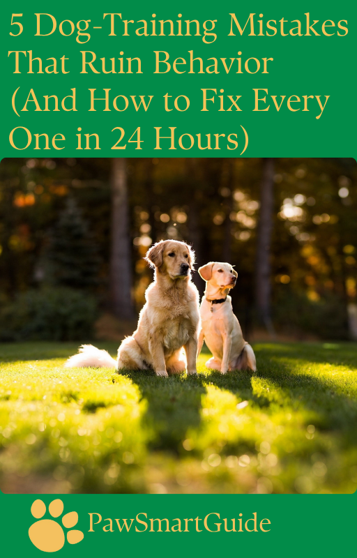 5 Mistakes Dog Owners Make That Ruin Training — And How to Fix Them Fast