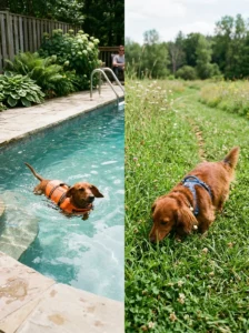 Low-impact exercise activities for Dachshunds.