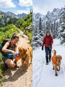 Weather safety tips for active dogs.