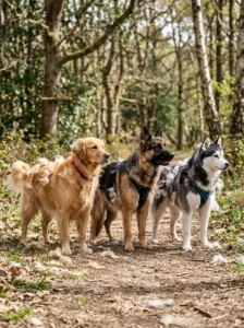 Heavy-shedding dog breeds that may trigger allergies.