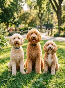 Popular designer mixed-breed dogs.