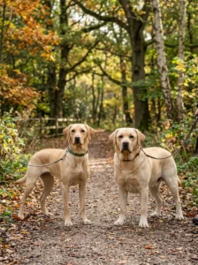 Comparison between field-line and show-line Labrador Retrievers.