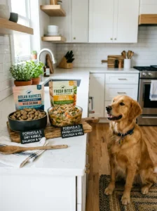 Different dog food formulas can require different transition approaches.