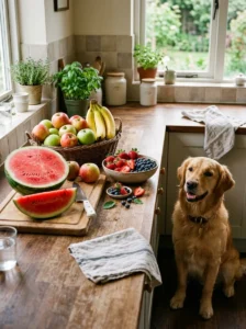 Seasonal dog-safe fruits for a flexible treat rotation.