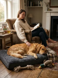 Stress and digestive health connection in dogs.