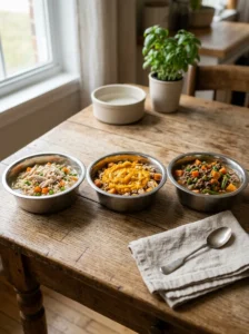 Simple homemade recipes for dogs.