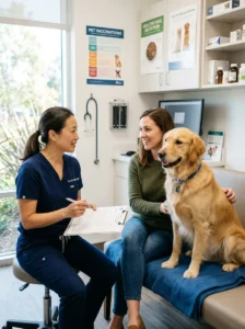 Veterinarian answering common questions about toxic foods for dogs.