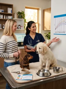 Adjusting puppy health care for breed and size.