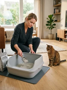 Troubleshooting sudden litter box avoidance in a previously trained cat