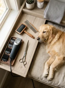 Essential dog grooming equipment for home clipping