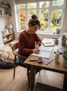 Dog owner planning a climate-specific seasonal grooming calendar