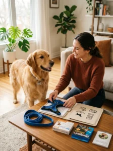 Preventive care routine for reducing kennel cough risk in dogs.