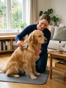 Specialized dog grooming tools for dogs with specific care needs