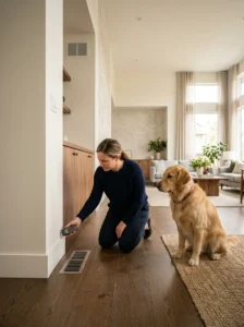Owner investigating a possible non-pet source of household odor