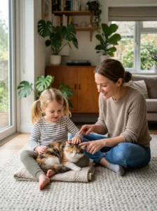 Prepared and pet-proofed home checklist before bringing a new cat home