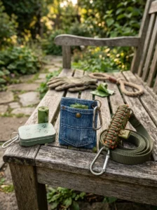 Three DIY dog poop bag holders for different walking routines